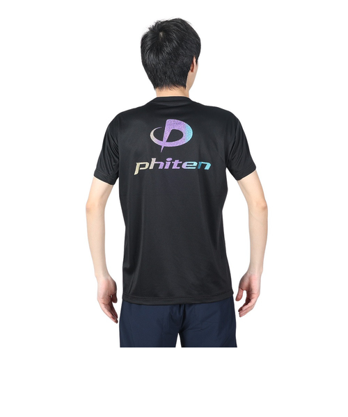 【ナナ】ファイテン　半袖　Tシャツ　2着 Phiten [ファイテン] RAKUシャツ 半袖 Tシャツ Phitenロゴ 15