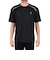 ワッフルメッシュ半袖Tシャツ CT4S0092-TR863-GRGC BLK