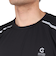 ワッフルメッシュ半袖Tシャツ CT4S0092-TR863-GRGC BLK
