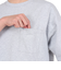 ラッセル（RUSSELL）PRO Cotton 半袖ポケット付Tシャツ RBM24S0004 MGRY