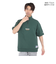 ラッセル（RUSSELL）16/-OE ハーフジップ 半袖スウェットシャツ RBM24S0011 DGRN