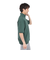 ラッセル（RUSSELL）16/-OE ハーフジップ 半袖スウェットシャツ RBM24S0011 DGRN
