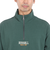 ラッセル（RUSSELL）16/-OE ハーフジップ 半袖スウェットシャツ RBM24S0011 DGRN