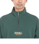 ラッセル（RUSSELL）16/-OE ハーフジップ 半袖スウェットシャツ RBM24S0011 DGRN