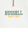 ラッセル（RUSSELL）16/-OE ハーフジップ 半袖スウェットシャツ RBM24S0011 IVR