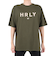 ハーレー（HURLEY）オーバーサイズド ハーレー 半袖Tシャツ MSS2411020-OLV