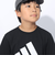 アディダス（adidas）キッズ エッセンシャルズ プラス ビッグロゴ 半袖Tシャツ KWF38-JE1744
