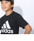 アディダス（adidas）キッズ エッセンシャルズ プラス ビッグロゴ 半袖Tシャツ KWF38-JE1744