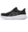 アシックス（ASICS）ランニングシューズ ゲル キュムラス26 ブラック ホワイト 1012B599.002 スニーカー ジョグ クッション性