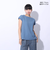 エルケクス（ELKEX）F/S WAFFLE BOAT NECK 半袖Tシャツ EKL4S10017 BLU
