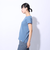 エルケクス（ELKEX）F/S WAFFLE BOAT NECK 半袖Tシャツ EKL4S10017 BLU