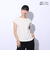 エルケクス（ELKEX）F/S WAFFLE BOAT NECK 半袖Tシャツ EKL4S10017 OWHT