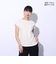 エルケクス（ELKEX）F/S WAFFLE BOAT NECK 半袖Tシャツ EKL4S10017 OWHT