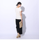 エルケクス（ELKEX）F/S WAFFLE BOAT NECK 半袖Tシャツ EKL4S10017 OWHT