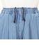 メランジデニムワイドパンツ n-6043 LBLU