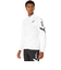 アシックス（ASICS）ジャケット uv 吸汗速乾 ホワイト 白 A-I-Mドライストレッチニットグラフィックジャケット 2031E539.100