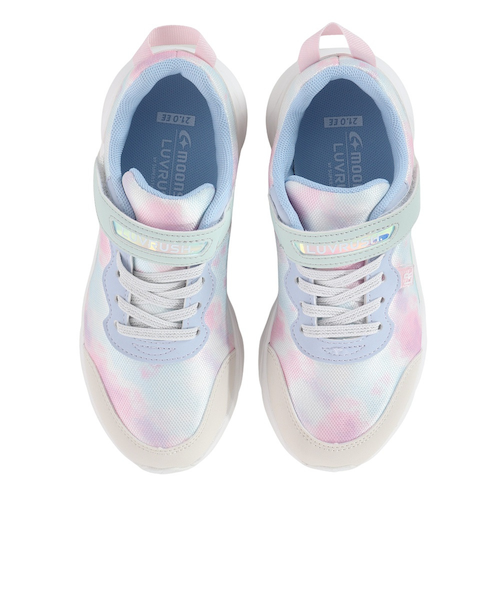 ムーンスター（MoonStar）ジュニアスポーツシューズ ベルクロ ベルト