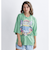 ロキシー（ROXY）DRINK THE WAVE 半袖Tシャツ 24SPRST241089GRN
