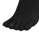 クー（Coo.）マルチNP 5本指ソックス 3足組 24S894Q3OK0014BLK