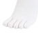 クー（Coo.）マルチNP 5本指ソックス 3足組 24S894Q3OK0014WHT