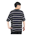 ニューエラ（NEW ERA）半袖 オーバーサイズド コットンTシャツ Multi Border 14121839