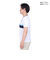フィラ（FILA）テニスウェア ゲームシャツ 波間プリント バックホールメッシュ クルーネックTシャツ VM5682-01 速乾