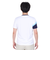 フィラ（FILA）テニスウェア ゲームシャツ 波間プリント バックホールメッシュ クルーネックTシャツ VM5682-01 速乾