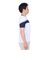 フィラ（FILA）テニスウェア ゲームシャツ 波間プリント バックホールメッシュ クルーネックTシャツ VM5682-01 速乾