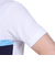 フィラ（FILA）テニスウェア ゲームシャツ 波間プリント バックホールメッシュ クルーネックTシャツ VM5682-01 速乾