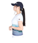 フィラ（FILA）テニスウェア レディース 波間パネルプリント バックホールメッシュ クルーネックTシャツ VL2832-04 速乾