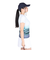 フィラ（FILA）テニスウェア レディース 波間パネルプリント バックホールメッシュ クルーネックTシャツ VL2832-04 速乾