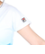 フィラ（FILA）テニスウェア レディース 波間パネルプリント バックホールメッシュ クルーネックTシャツ VL2832-12 速乾