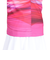 フィラ（FILA）テニスウェア レディース 波間パネルプリント バックホールメッシュ クルーネックTシャツ VL2832-19 速乾