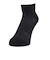 クー（Coo.）アンクル丈 ソックス 3足組 23 24S895Q3OK0012BLK