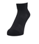 クー（Coo.）アンクル丈 ソックス 3足組 23 24S895Q3OK0012BLK