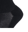クー（Coo.）クルー丈 ソックス 3足組 23 24S895Q3OK0013BLK