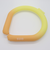 ネッククーラー RING 28° ICE グラデーション SUO24-GD-YEL-L 暑さ対策 熱中症対策