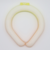 ネッククーラー RING 28° ICE グラデーション SUO24-GD-YEL-M 暑さ対策 熱中症対策