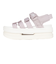 ナイキ（NIKE）スポーツサンダル ウィメンズ アイコンクラシックサンダル ライラック DH0223-005 厚底 面ファスナー レジャー 街履き ビーチ
