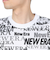 ニューエラ（NEW ERA）半袖 テックTシャツ Text All Over 14121962
