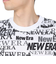ニューエラ（NEW ERA）半袖 テックTシャツ Text All Over 14121962