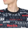 ニューエラ（NEW ERA）半袖 テックTシャツ Text All Over 14121963
