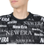 ニューエラ（NEW ERA）半袖 テックTシャツ Text All Over 14121964