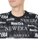 ニューエラ（NEW ERA）半袖 テックTシャツ Text All Over 14121964