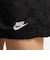 ナイキ（NIKE）ランニング 短パン ハーフパンツ クラブ ウーブン フロー ショートパンツ 黒 ブラック FN3308-010 刺しゅうロゴ