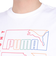 プーマ（PUMA）グラフィックス トリプル NO1 ロゴ 半袖 Tシャツ 681156 02 WHT