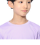 ジュニア ドライプラス ワンポイント メッシュTシャツ CT4S0067-TR865-GRES LVD
