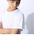 ジュニア ドライプラス ワンポイント メッシュTシャツ CT4S0067-TR865-GRES WHT