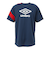 アンブロ（UMBRO）サッカーウェア 半袖プラクティスシャツ UUUXJA59 DKDM 速乾 UVカット