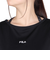 フィラ（FILA）テニスウェア レディース 総柄 フェイク半袖Tシャツ FL6842-08 速乾